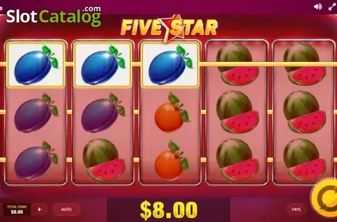 Οθόνη 3. Five Star Κουλοχέρης
