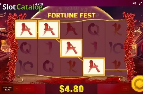Οθόνη 2. Fortune Fest Κουλοχέρης