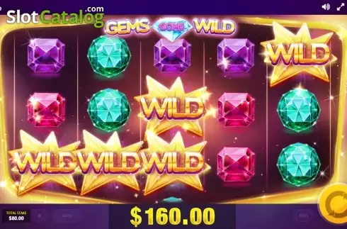 Οθόνη 5. Gems Gone Wild Κουλοχέρης