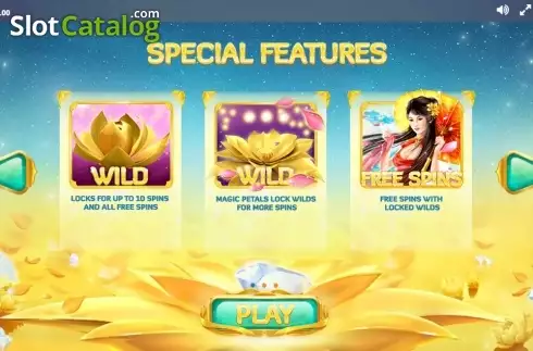 Πίνακας πληρωμών 1. Golden Lotus (Red Tiger) Κουλοχέρης 