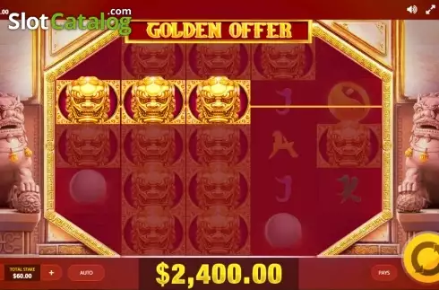Οθόνη 3. Golden Offer Κουλοχέρης