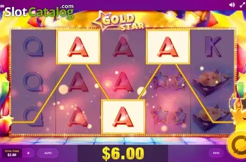 Οθόνη 4. Gold Star Κουλοχέρης
