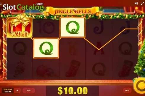 Οθόνη 2. Jingle Bells (Red Tiger) Κουλοχέρης 