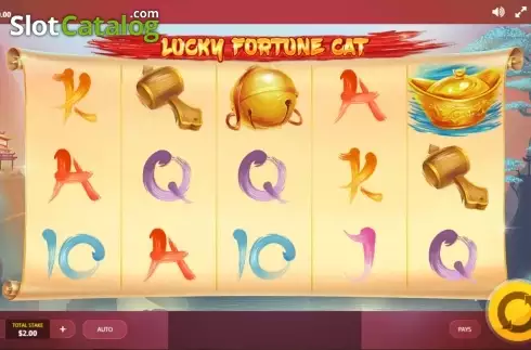 Οθόνη 1. Lucky Fortune Cat (Red Tiger) Κουλοχέρης