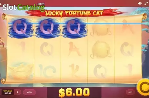 Οθόνη 2. Lucky Fortune Cat (Red Tiger) Κουλοχέρης