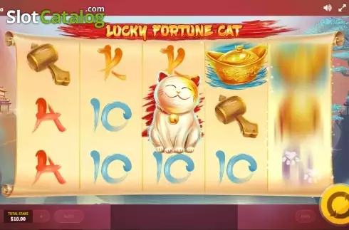 Οθόνη 4. Lucky Fortune Cat (Red Tiger) Κουλοχέρης