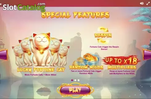 Πίνακας πληρωμών 1. Lucky Fortune Cat (Red Tiger) Κουλοχέρης