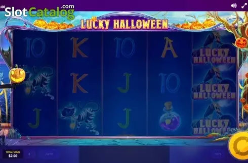 Οθόνη 1. Lucky Halloween Κουλοχέρης