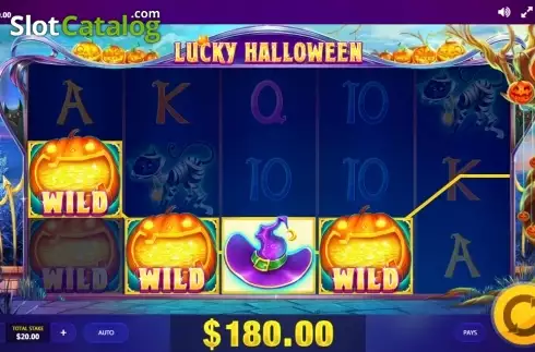 Οθόνη 2. Lucky Halloween Κουλοχέρης