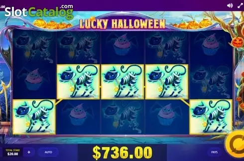 Οθόνη 4. Lucky Halloween Κουλοχέρης
