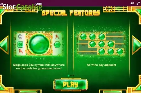 Πίνακας πληρωμών 1. Mega Jade Κουλοχέρης