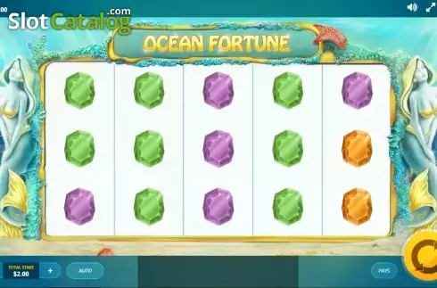 Οθόνη 1. Ocean Fortune (Red Tiger) Κουλοχέρης