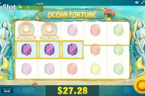 Οθόνη 2. Ocean Fortune (Red Tiger) Κουλοχέρης