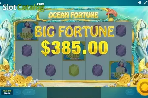 Οθόνη 3. Ocean Fortune (Red Tiger) Κουλοχέρης