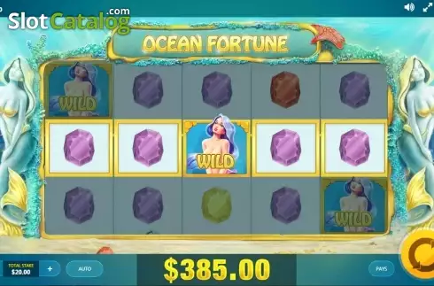 Οθόνη 4. Ocean Fortune (Red Tiger) Κουλοχέρης
