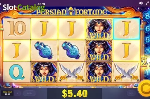 Οθόνη 4. Persian Fortune Κουλοχέρης