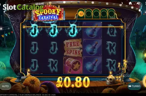 Οθόνη4. Spooky Carnival Κουλοχέρης