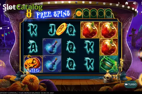 Οθόνη7. Spooky Carnival Κουλοχέρης