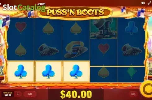 Οθόνη 5. Puss'N Boots Κουλοχέρης