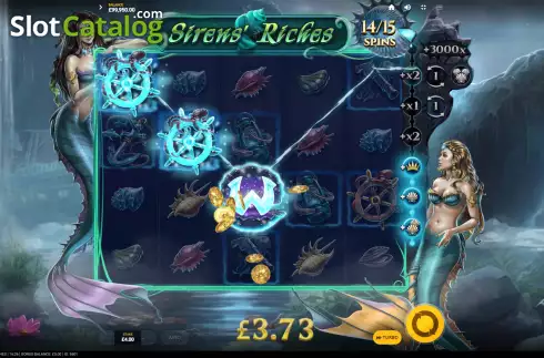 Οθόνη6. Siren’s Riches Κουλοχέρης 