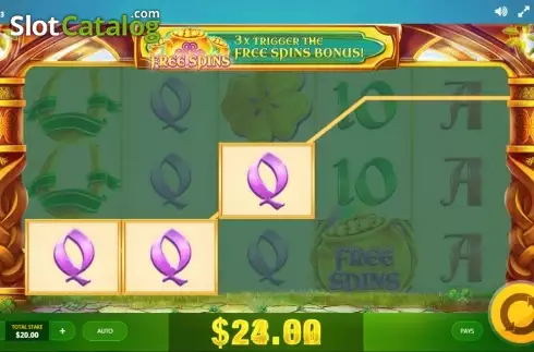 Οθόνη 2. Rainbow Jackpots Κουλοχέρης