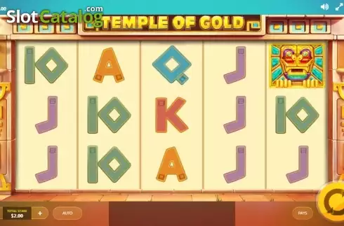 Οθόνη 1. Golden Temple (Red Tiger) Κουλοχέρης