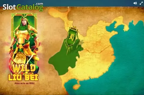 Οθόνη 1. Three Kingdoms (Red Tiger) Κουλοχέρης