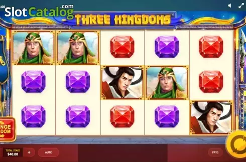Οθόνη 4. Three Kingdoms (Red Tiger) Κουλοχέρης