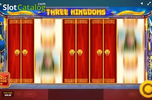 Οθόνη 5. Three Kingdoms (Red Tiger) Κουλοχέρης