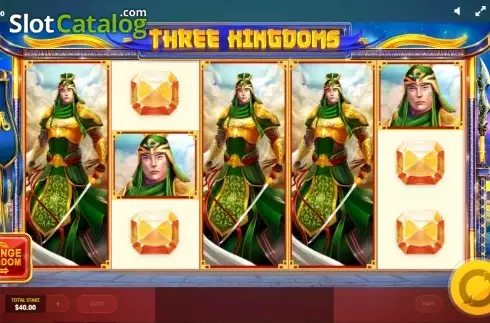 Οθόνη 6. Three Kingdoms (Red Tiger) Κουλοχέρης