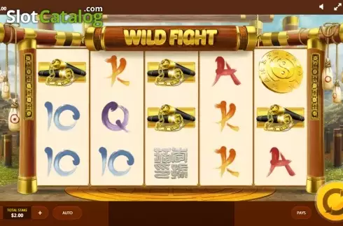 Οθόνη 1. Wild Fight Κουλοχέρης
