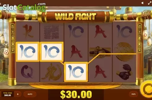 Οθόνη 2. Wild Fight Κουλοχέρης