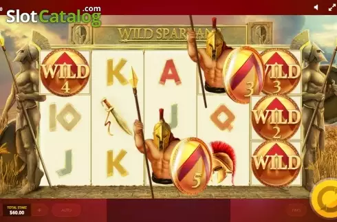 Οθόνη 2. Wild Spartans Κουλοχέρης 