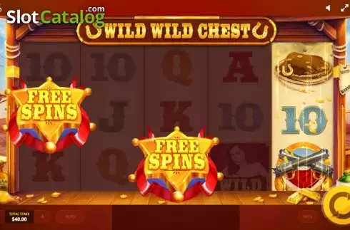 Οθόνη 4. Wild Wild Chest Κουλοχέρης