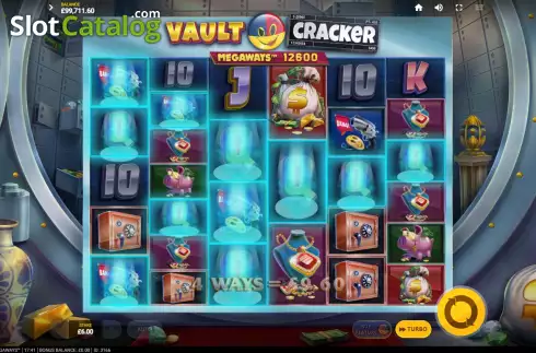Οθόνη5. Vault Cracker Megaways Κουλοχέρης 