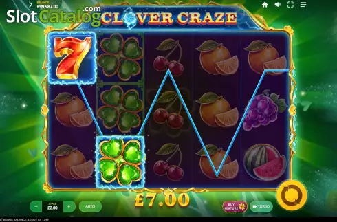 Οθόνη4. Clover Craze Κουλοχέρης