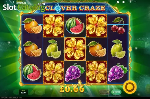 Οθόνη6. Clover Craze Κουλοχέρης