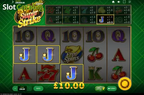 Οθόνη4. 777 Super Strike Κουλοχέρης