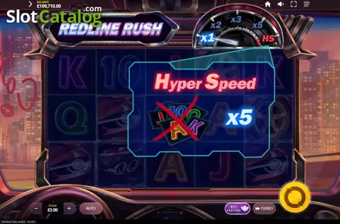 Οθόνη2. Redline Rush (Red Tiger) Κουλοχέρης