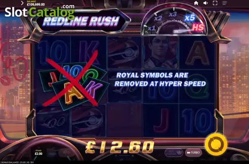 Οθόνη5. Redline Rush (Red Tiger) Κουλοχέρης