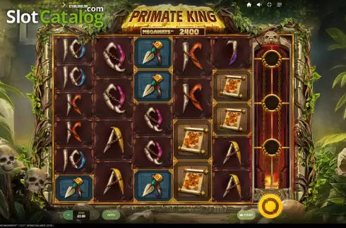 Οθόνη2. Primate King Megaways Κουλοχέρης