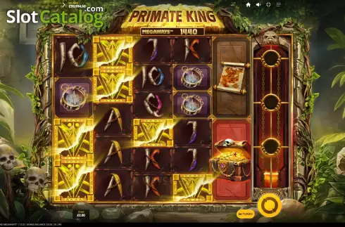 Οθόνη4. Primate King Megaways Κουλοχέρης