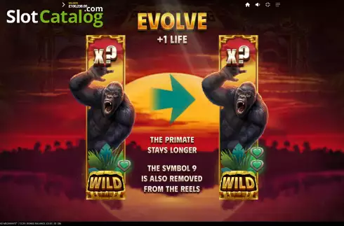 Οθόνη8. Primate King Megaways Κουλοχέρης