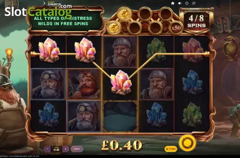 Οθόνη5. Gold Mine Mistress Κουλοχέρης