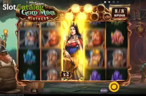 Οθόνη7. Gold Mine Mistress Κουλοχέρης