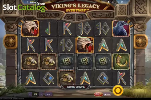 Οθόνη2. Vikings Legacy Everyway Κουλοχέρης