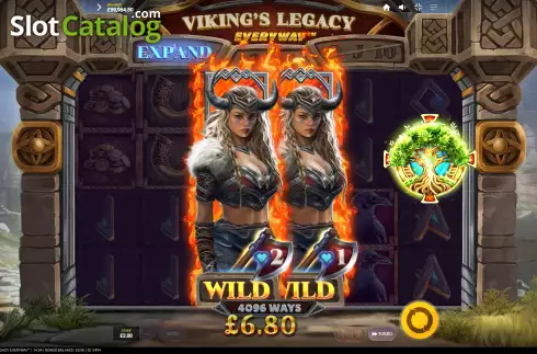 Οθόνη7. Vikings Legacy Everyway Κουλοχέρης
