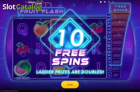Οθόνη7. Fruit Flash Κουλοχέρης
