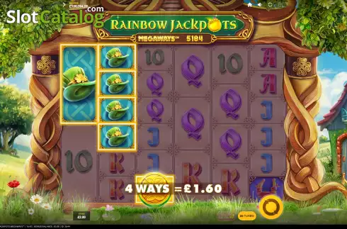 Οθόνη3. Rainbow Jackpots Megaways Κουλοχέρης