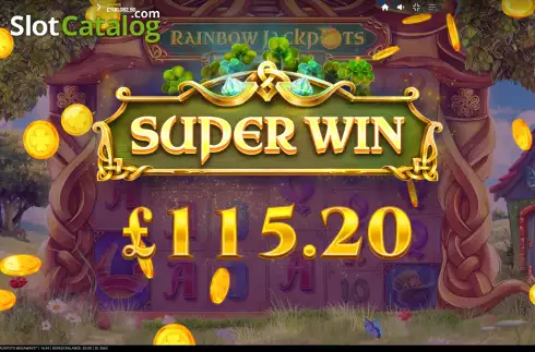 Οθόνη6. Rainbow Jackpots Megaways Κουλοχέρης